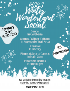 PTSO Winter Wonderland Social